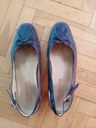 Zapatos Drucker azul marino