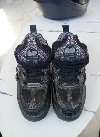 Louis Vuitton x Swarovski Zapatillas Negras