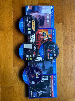 Set 5 Giochi PS4 (PlayStation 4)