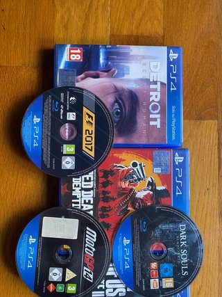 Set 5 Giochi PS4 (PlayStation 4)