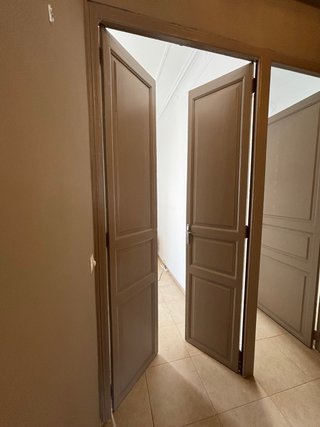 Puertas de madera grande