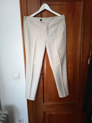 Pantalón de vestir beige