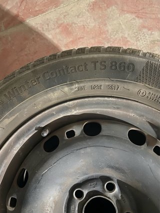 Llantas Seat Ibiza con neumáticos de invierno