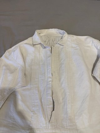 Antigua camisa de lino antigua