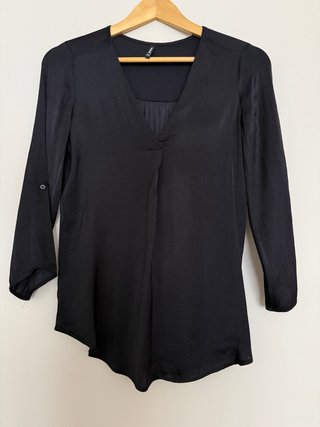Blusa de manga tres cuartos