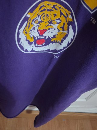Camiseta LSU Tigers Morada
