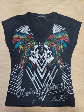 Camiseta Madness National Negra Talla S