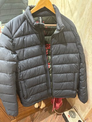 Abrigo Ecoalf azul marino talla L