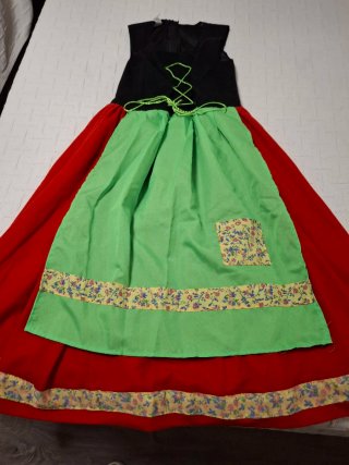 Disfraz pastorcilla niña. Talla 7-9 años