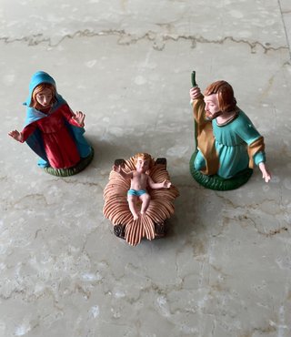 SET DI 3 STATUINE PER PRESEPE