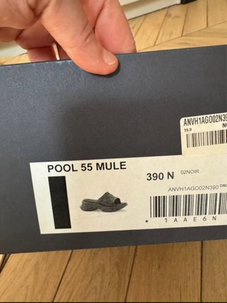 Chanclas Louis Vuitton Pool 55 Mule