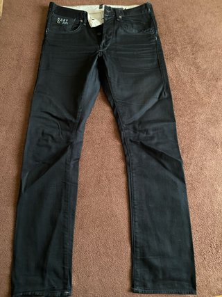 Pantalones G-Star 3301 Negros Talla 32/32