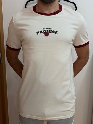 Camiseta estampada hombre