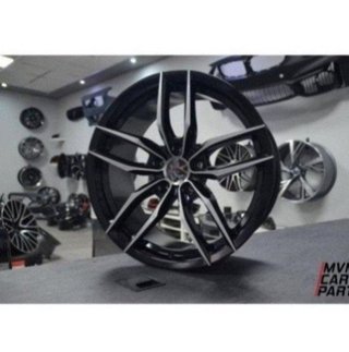 Juego de 4 Llantas 18 Arceo Madrid Black Polish AR