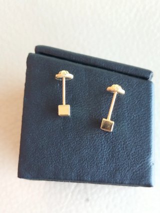 Pendientes de Bebé en Oro nuevos