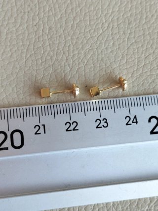 Pendientes de Bebé en Oro nuevos
