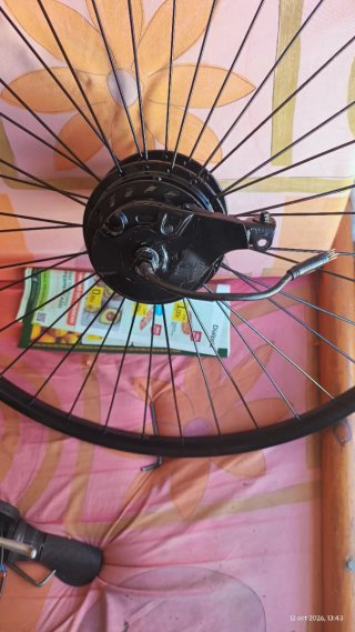 Llanta Ebike Motor 36V 250W con Cassette