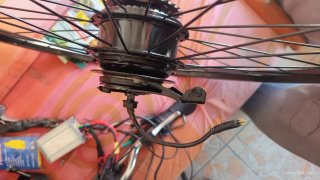Llanta Ebike Motor 36V 250W con Cassette