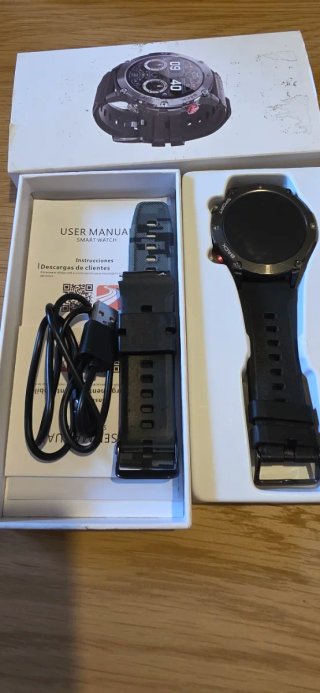 Reloj Inteligente Bluetooth Llamada Negro