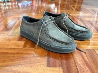 Zapatos de hombre Massimo Dutti en ante marrón, 43