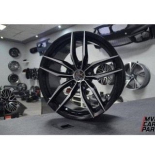 Juego de 4 Llantas 18 Arceo Madrid Black Polish AR