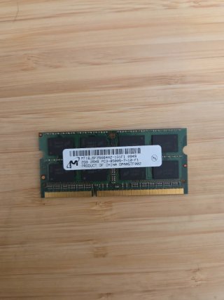 Memoria RAM SODIMM 2GB DDR3 Micron
