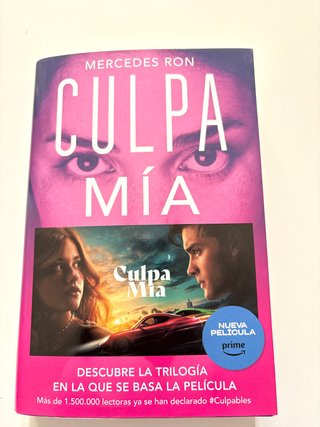Libro Culpa Mia