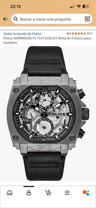 Reloj Police Norwood PL15472JSU.61 Hombre