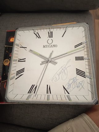 Disco de Vinilo Mecano firmado uno de ellos