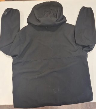 Cortavientos Negro Zara