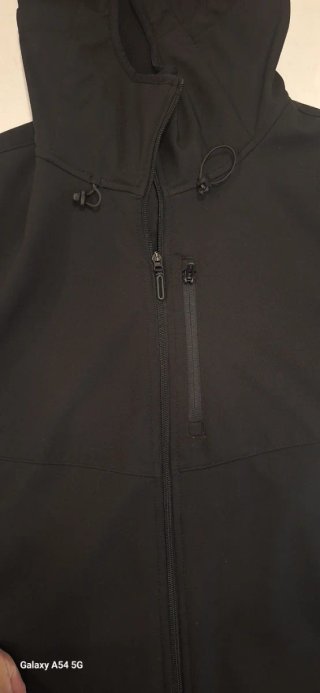 Cortavientos Negro Zara