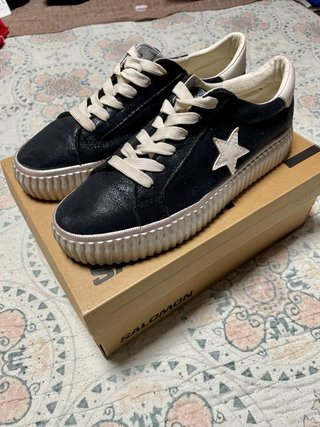 Zapatillas Mujer Negras y Blancas