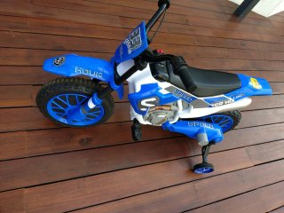 Moto Eléctrica Infantil Azul