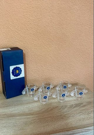 Lote de 6 vasos de chupito