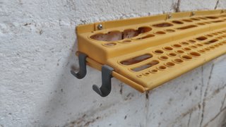 Organizador de herramientas amarillo