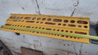 Organizador de herramientas amarillo