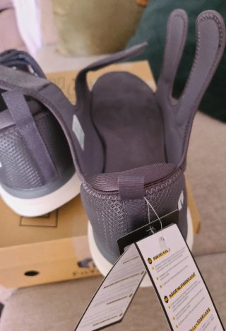 Sandalias FitVille Hombre Gris Talla 44