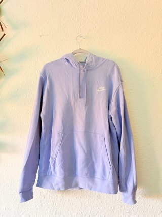 Sudadera Nike Morada con Capucha