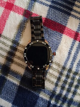 Reloj de pulsera negro