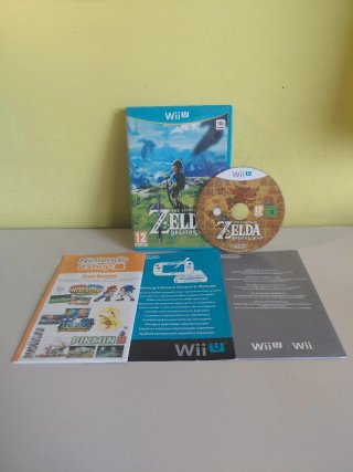 Zelda Breath Of The Wild Wii U PAL completo