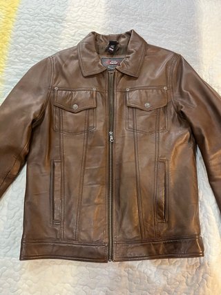 Cazadora Marrón Aviador Hombre