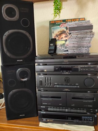 Set completo di musica vintage Philips