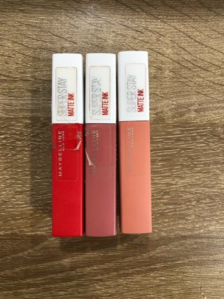 3 Pintalabios Maybelline Super Stay Matte Ink