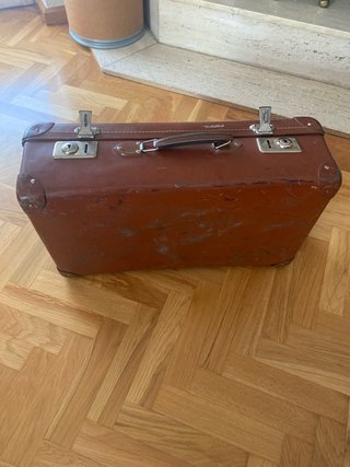 Maleta Vintage Marrón 55x17x32