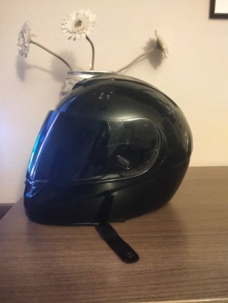 Casco de Moto Integral Negro