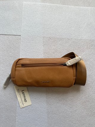 Riñonera bandolera Latmap camel
