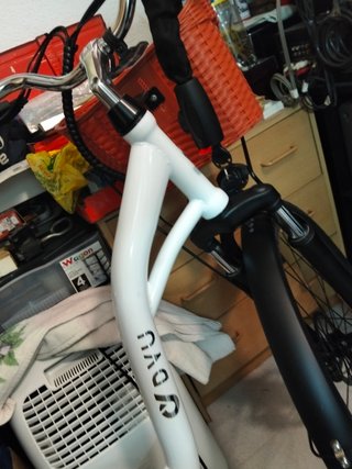 Bicicleta Eléctrica DYU C6 Blanca