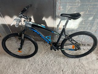 Bicicleta de Montaña Rockrider Negra y Azul