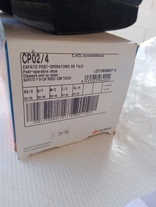 Zapato postquirúrgico Orliman