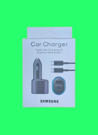 Caricabatterie Samsung Auto 60W + cavo usb-c